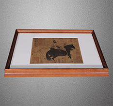 蕲春书画装裱配框服务案例